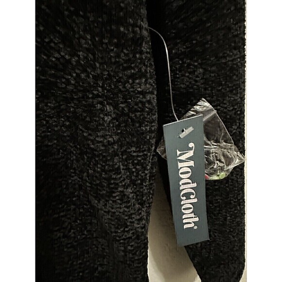 ModCloth Sweater Womens Size XS Deck The Halls With Glitz Mock Neck Pullover Top - Picture 4 of 8